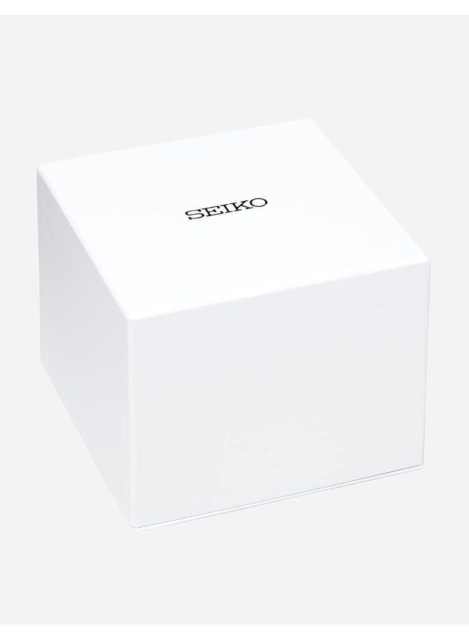 Seiko ساعة سيكو نيو كلاسيك بقرص أبيض من الفولاذ المقاوم للصدأ للنساء - SUR643P1 - Image 5