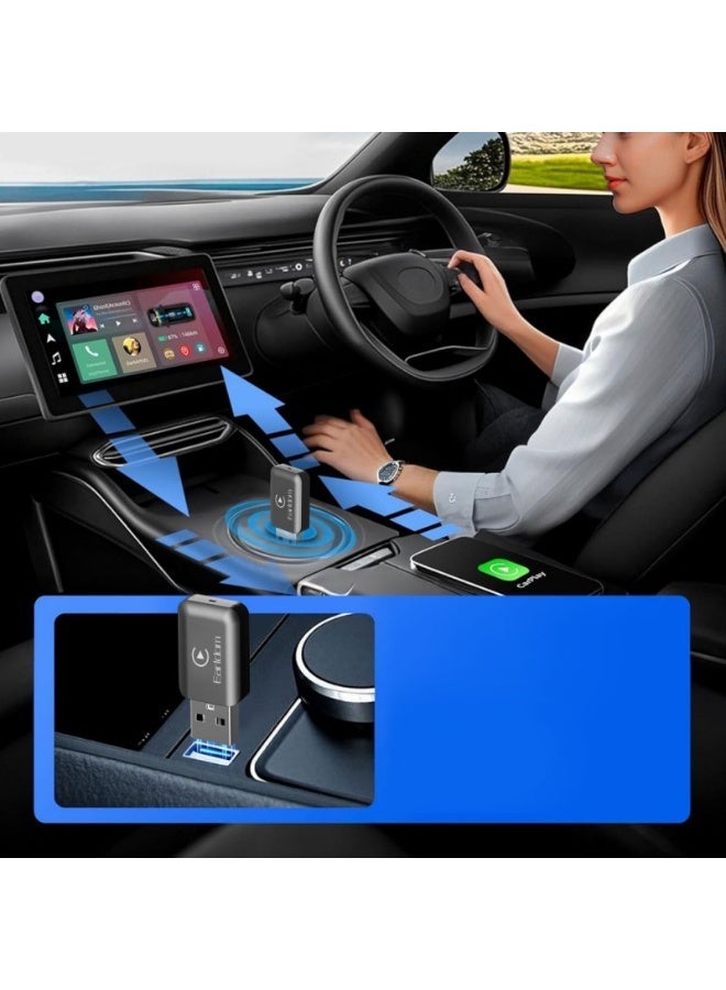 Earldom ET-CP05 USB Wireless CarPlay & Android Auto Adapter for Cars - Image 2