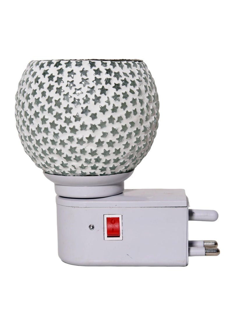 PMG PERFECT MAKERS GROUP PMG Electric Kapoor Diffuser for Home Office Free Laxmi Charan Crystal Shree Yantra Included for Good Luck and Positive Vibrations Stars  - Image 3