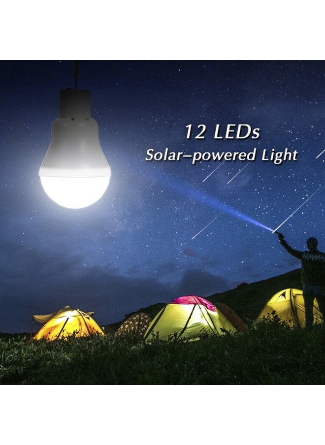 Loquat Solar Powered LED Light White 9 x6x0.4cm  - Image 2