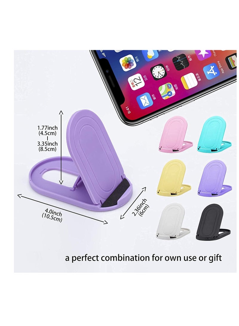 Folding Stents Multi-Angle Adjustable For Mobile Phones - Yellow - Image 5