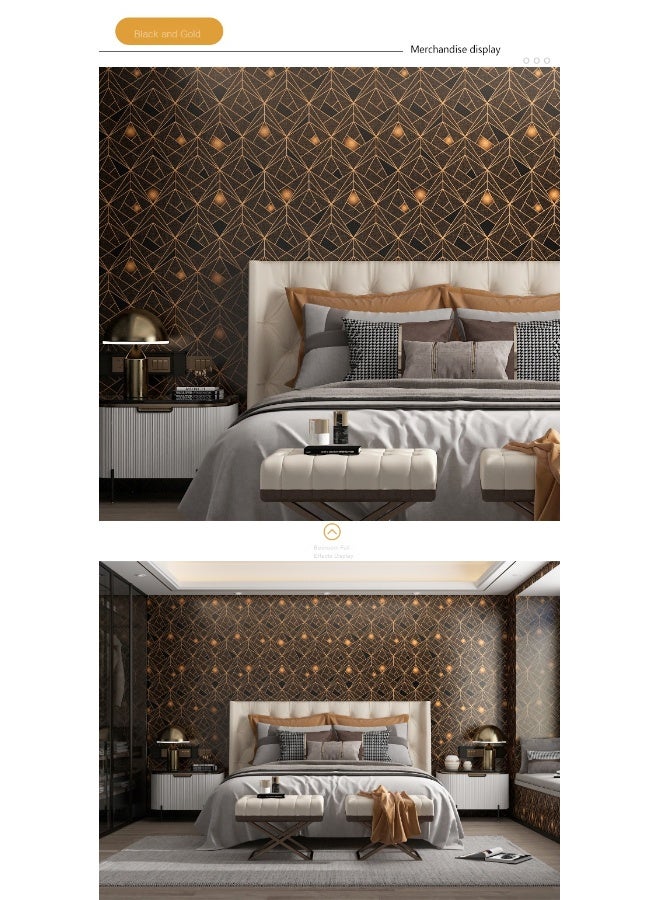 آنا ورق جدران مقاوم للماء للمنزل - 45 سم * 5 م - للغرف والنوافذ - Image 2