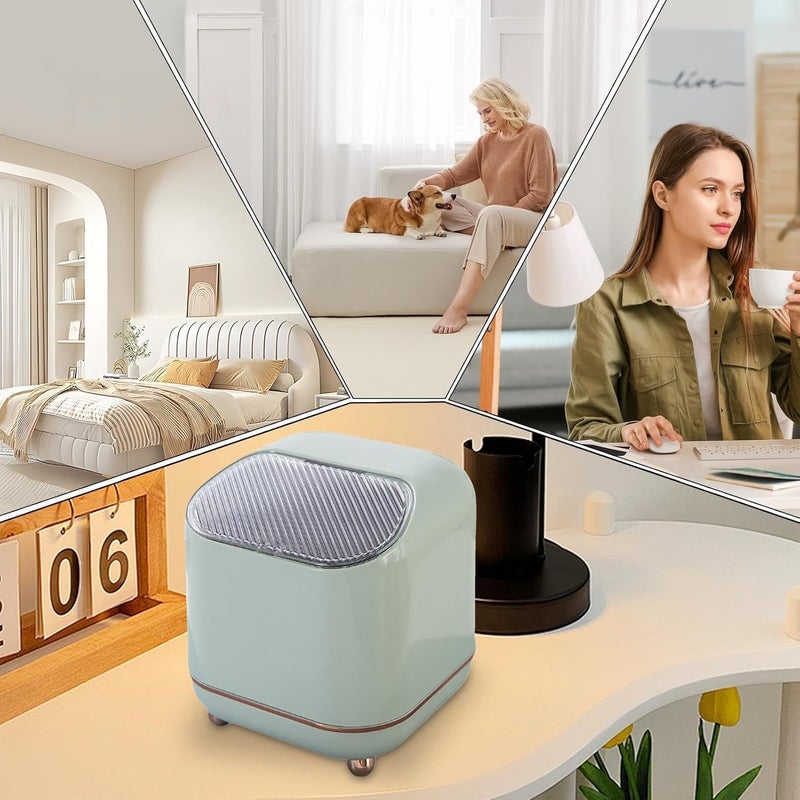 Crobat Desk Trash Can Mini Trash Can with Lid Removable Small Garbage CanPlastic Trash Bin Counter Top Wastebasket Counter Garbage Lint Bin for BathroomOfficeKitchenDesk