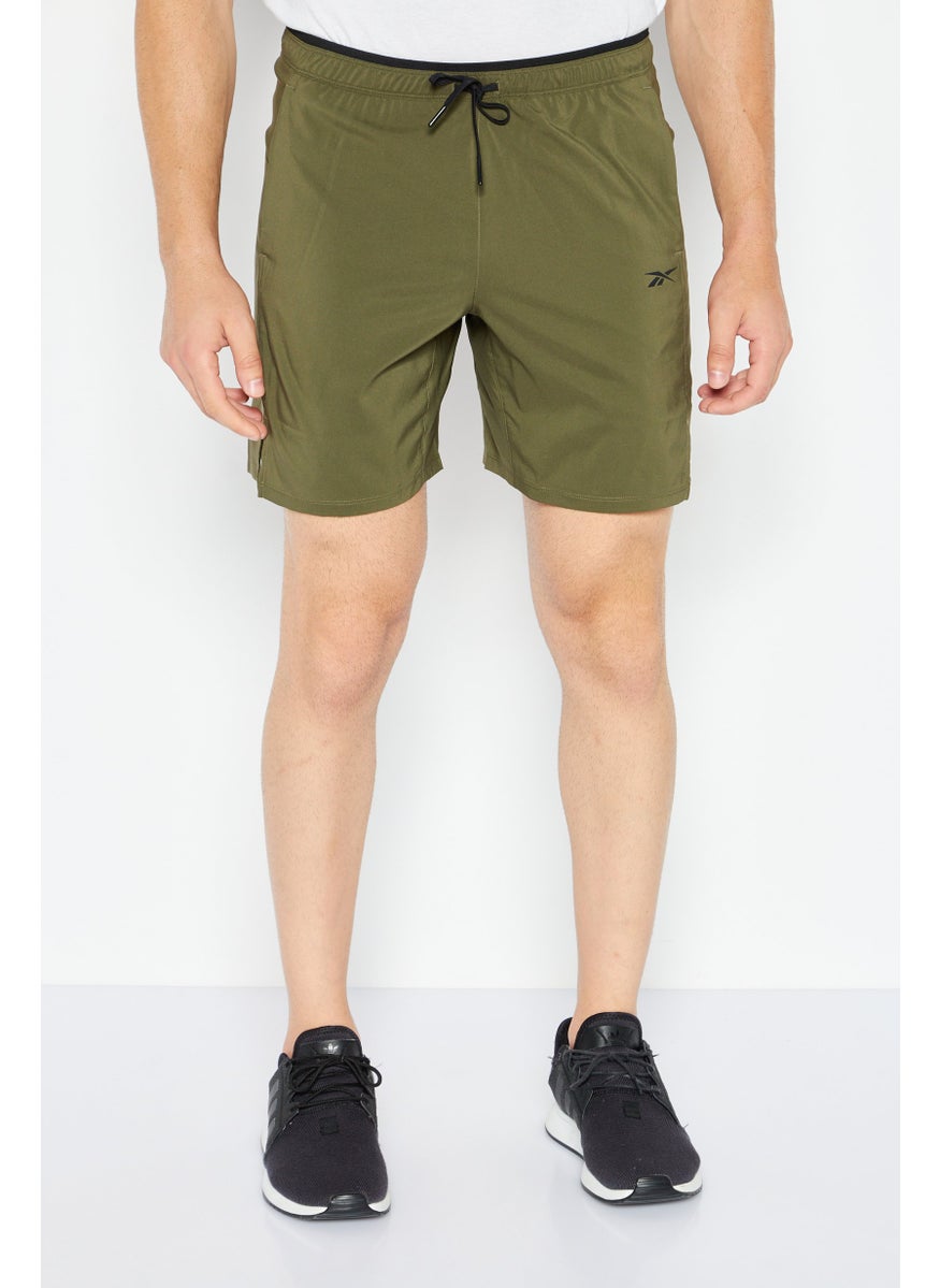 Reebok Men Sportswear Fit Outdoor Short, Olive  - Image 1