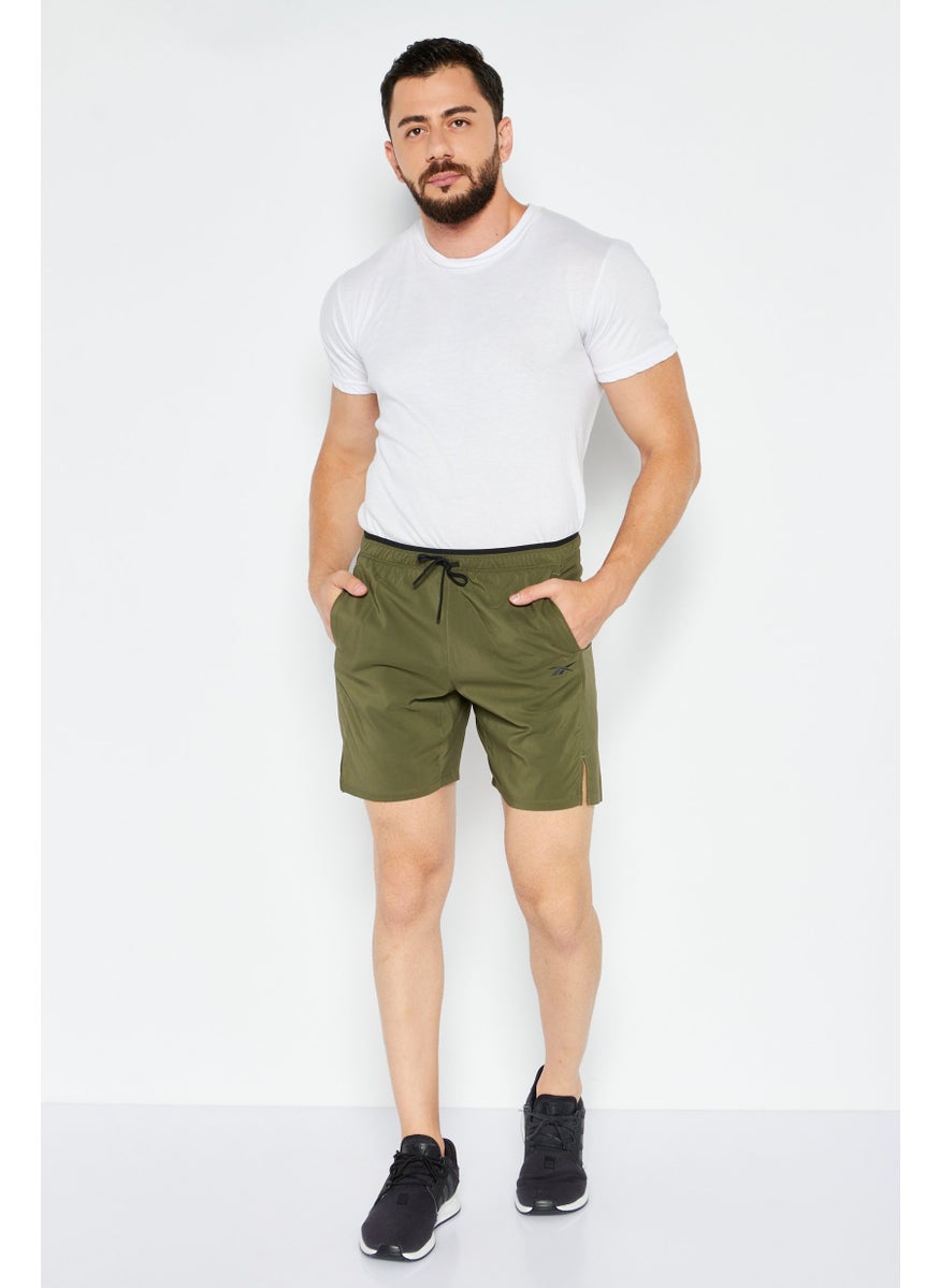 Reebok Men Sportswear Fit Outdoor Short, Olive  - Image 2