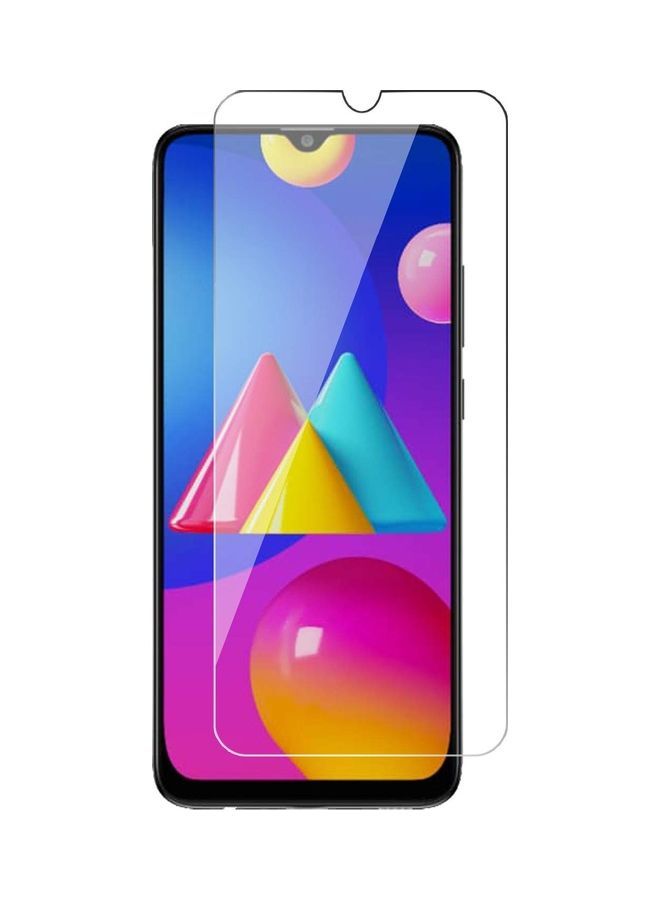 NIBEMINENT Tempered Glass Screen Protector For Samsung Galaxy M12 Clear - Image 1