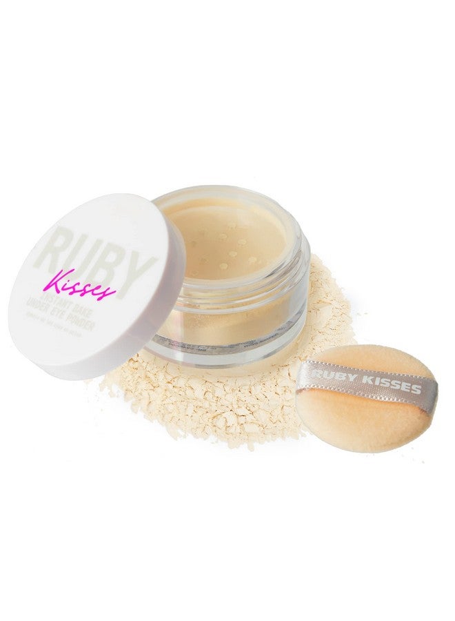 Ruby Kisses Instant Bake Undereye Powdervegan Cruelty Free Powder For Brightening Eyes And Smudgefree Makeup - Image 3