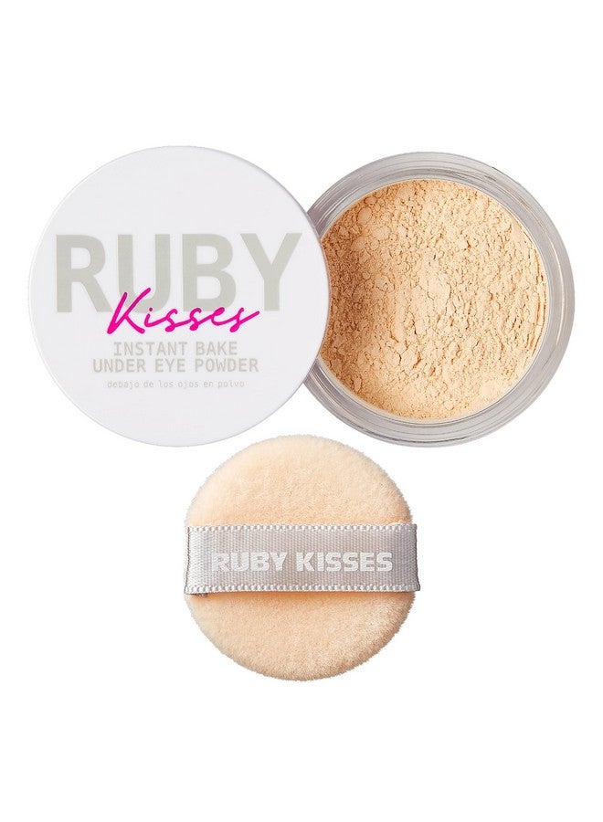 Ruby Kisses Instant Bake Undereye Powdervegan Cruelty Free Powder For Brightening Eyes And Smudgefree Makeup - Image 2