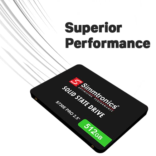 Simmtronics 512GB Sata 2.5 Inch Solid State Drive for Desktop and Laptop with Three Years Warranty - Image 3