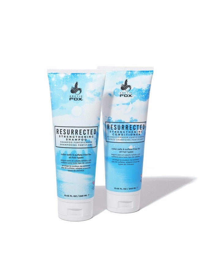 أركتيك فوكس شامبو وبلسم Resurrected لتقوية الشعر، نباتي وخالٍ من القسوة على الحيوانات، آمن على الشعر وخالٍ من الكبريتات لجميع أنواع الشعر (شامبو وبلسم) - Image 1