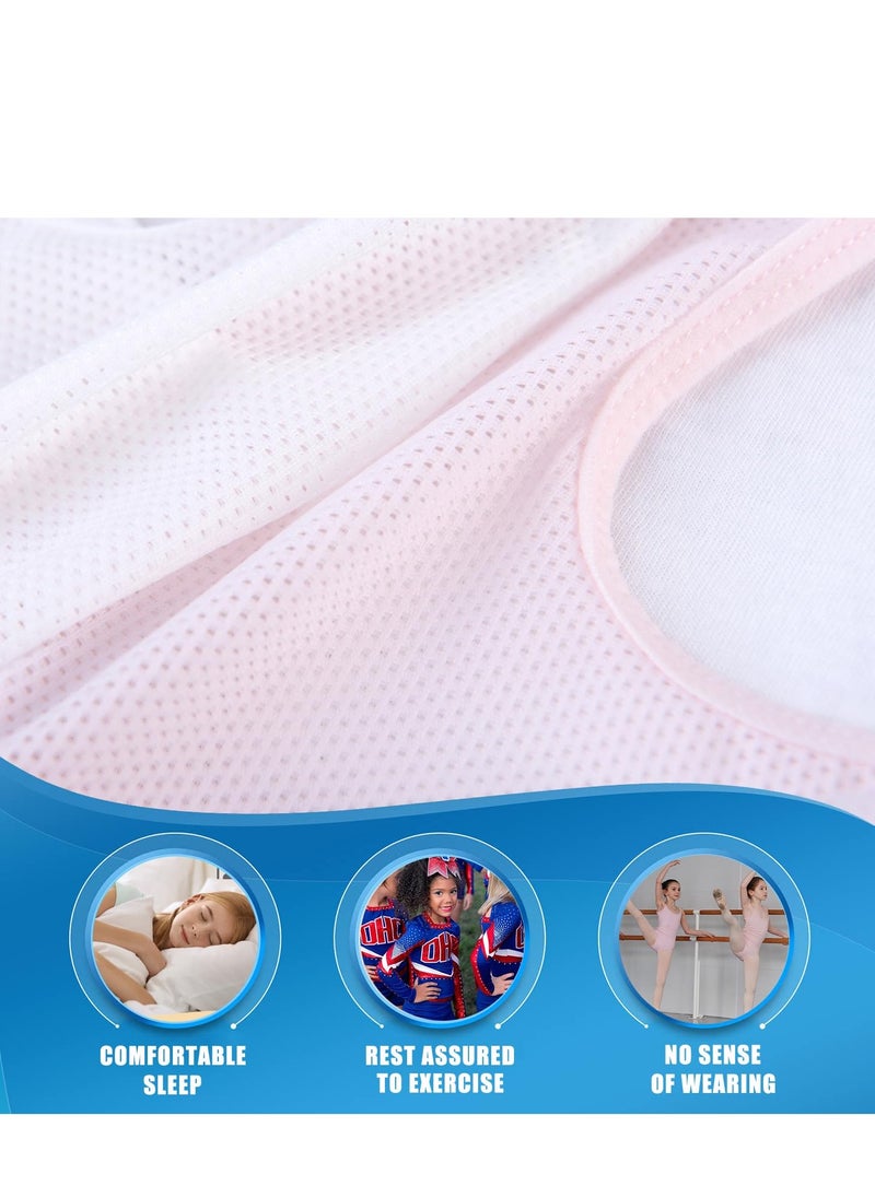 SYOSI - Girls Training Bra, Girls Training Bra-Racerback Sports Seamless Bras, Teen Bra Comfort Seamless 6-15 Years - Image 1