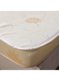 DANUBE HOME Comfy Foam American Quilted Single Mattress Soft Feel Size L 190 x W 90 x H 10 cm Thickness White  - Image 1