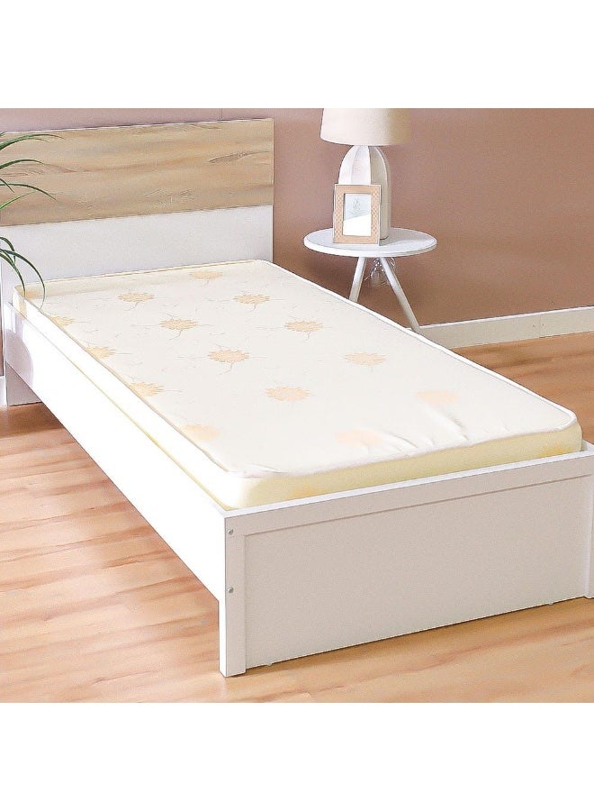DANUBE HOME Comfy Foam American Quilted Single Mattress Soft Feel Size L 190 x W 90 x H 10 cm Thickness White - Image 5
