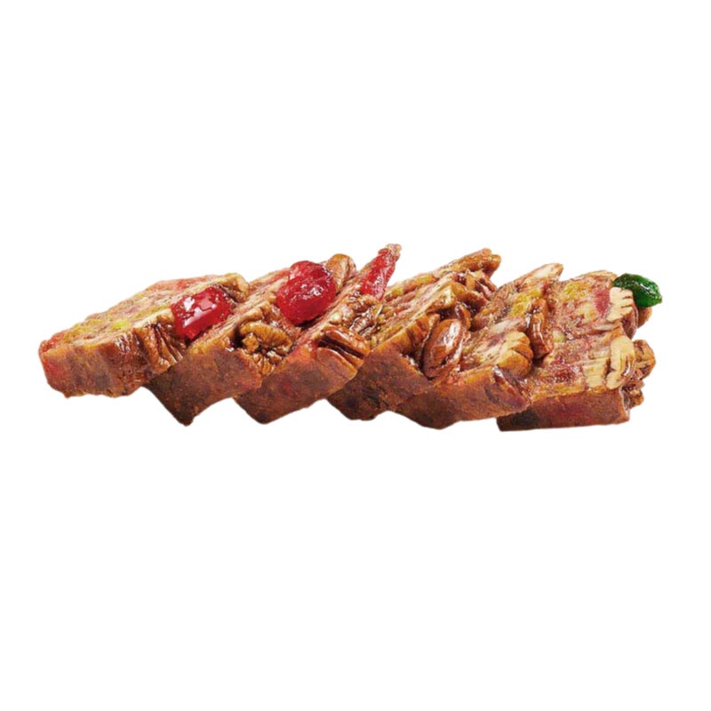 Collin Street Bakery Fruitcake - DeLuxe Loaf 2 Pack (14 oz each) - Handmade with Pecans, Pineapple, Golden Raisins Cherries & Honey - Gourmet Holiday Fruit Cake - Image 1