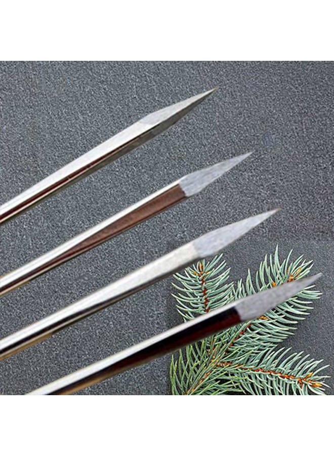 Hekisn Professional Large-Eye Leather Stitching Needle with 3 Different Sizes for Leather Projects with Storage Container (6 Pieces) - Image 2