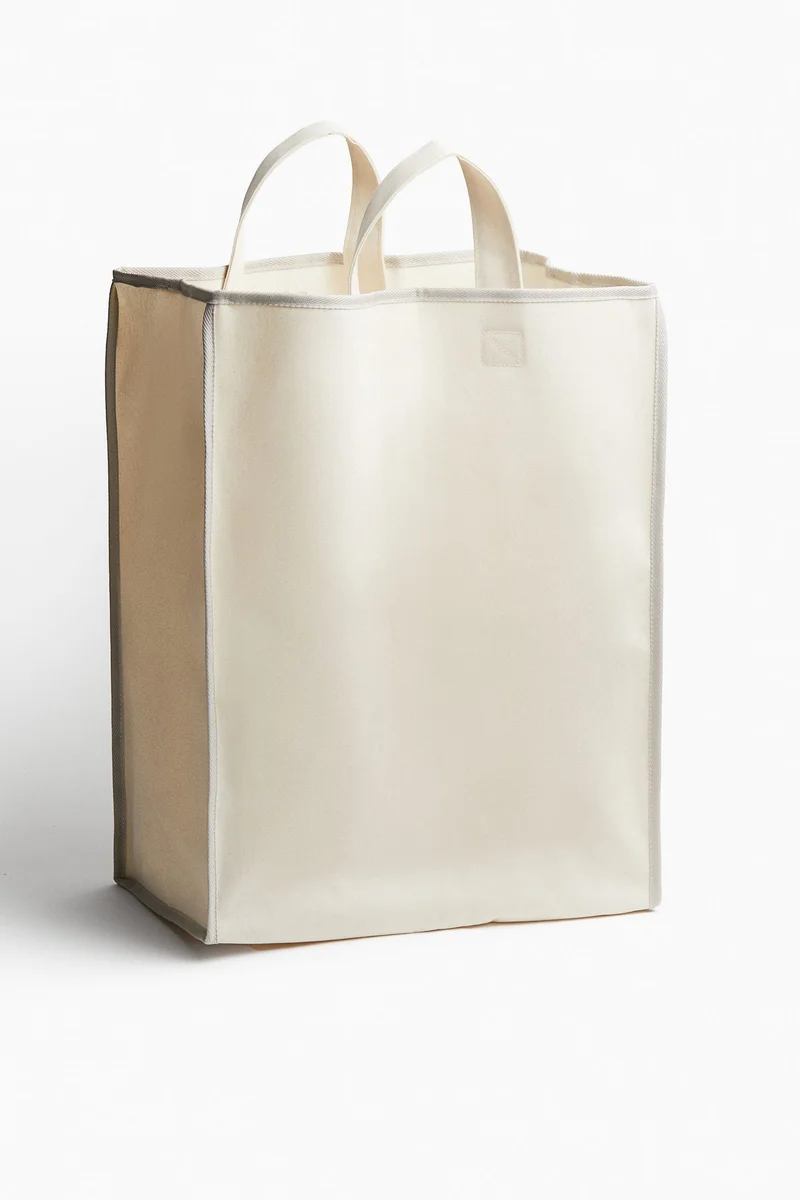 اتش اند ام سلة غسيل قطنية