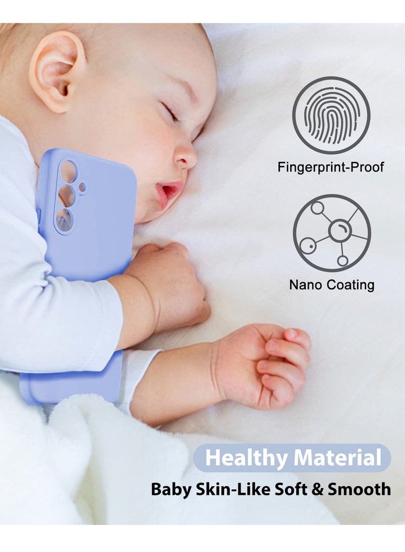 BORTONY Galaxy A34 5G Case Shockproof Liquid Silicone Case Slim Soft Cover With Inside Soft Microfiber Lining Comaptible With Samsung Galaxy A34 5G - Image 5