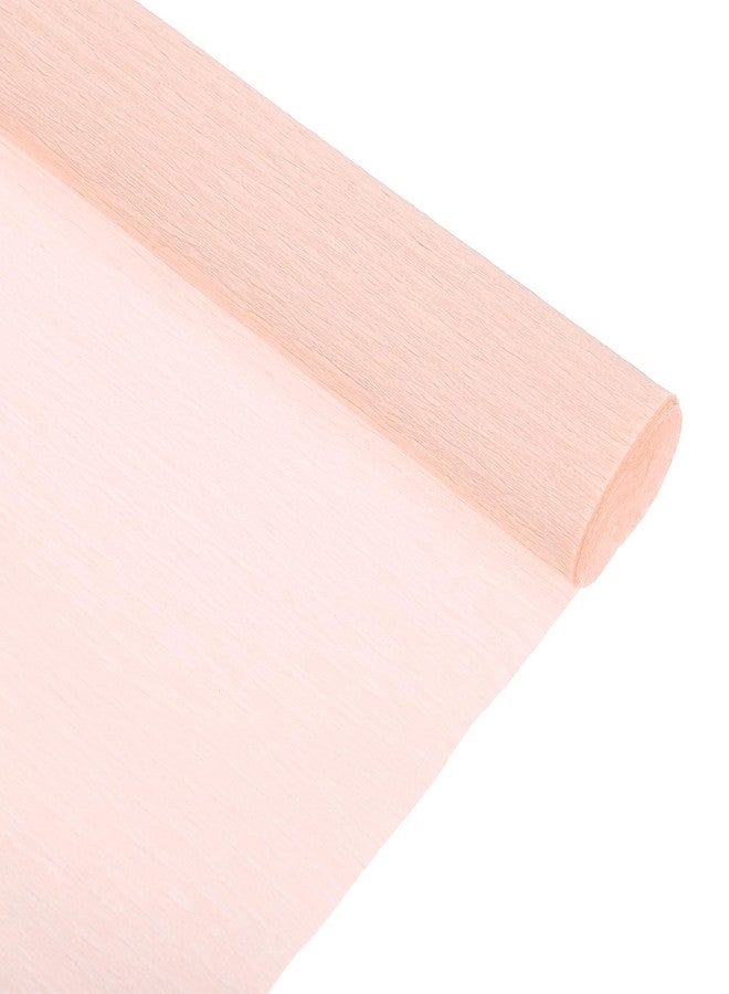 Rebower Crepe Paper Sheets, 20 Inch Wide x 8ft Long, Light Champagne, for DIY Crafts, Gift Wrapping, Party Decorations - Image 1