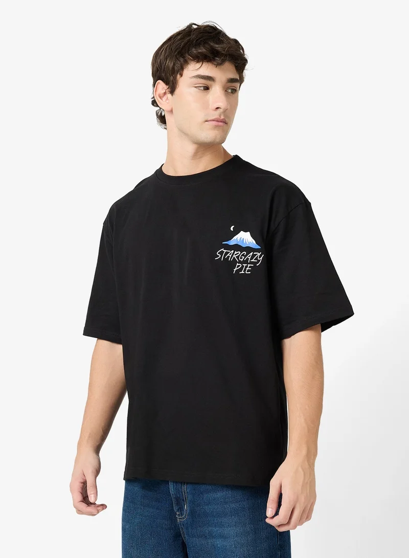 Seventy Five Graphic Print Regular Size Tees