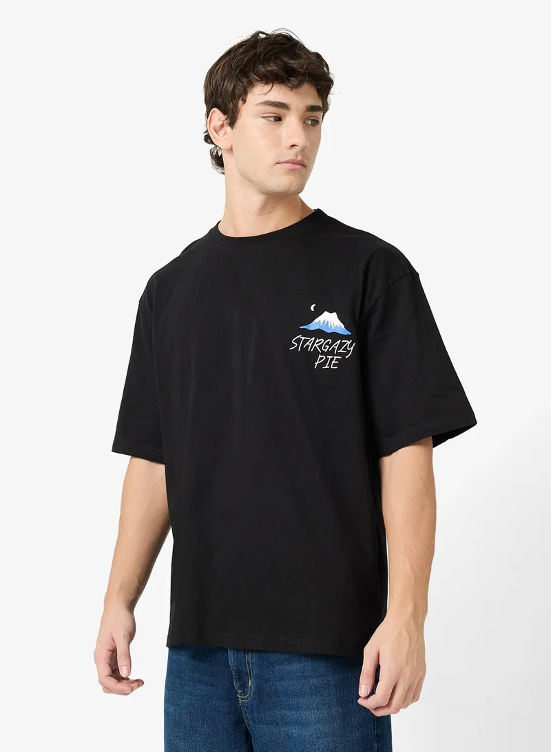 Seventy Five Graphic Print Regular Size Tees