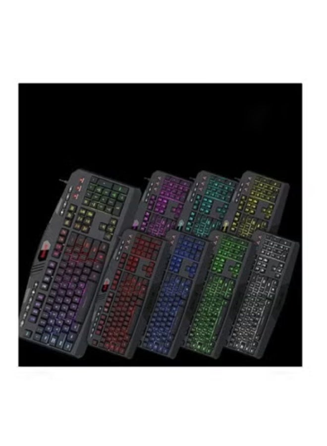 Redragon S101 Gaming Bundle – RGB Backlit Keyboard, Adjustable DPI Mouse, Headset & Mouse Pad – Wired All-in-One PC Gamer Set - Image 5