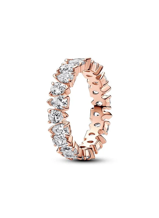 PANDORA Alternating Sparkling Band Ring