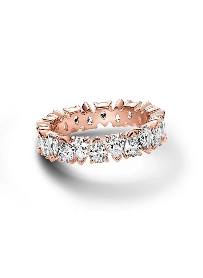 PANDORA Alternating Sparkling Band Ring