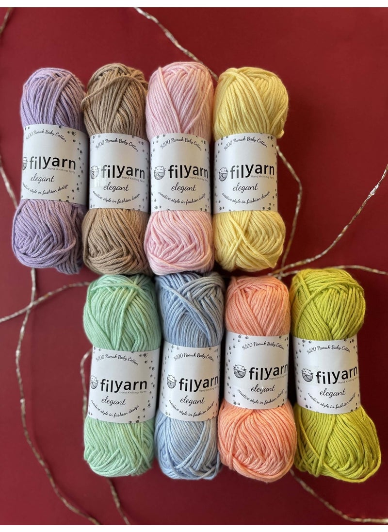 Bibupunch Filyarn 8 Piece Thread Set (Pastel Colors) - pzsku/Z2BA4AF0F6229D30FDAC7Z/45/_/1737058701/4b7e2a00-dd28-4af9-8fab-4f2c4001d483