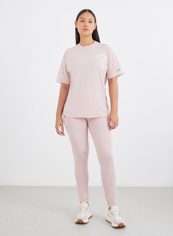 Styli Gymspire Edition - Label and Tab Back Waist Pocket Leggings - Image 1