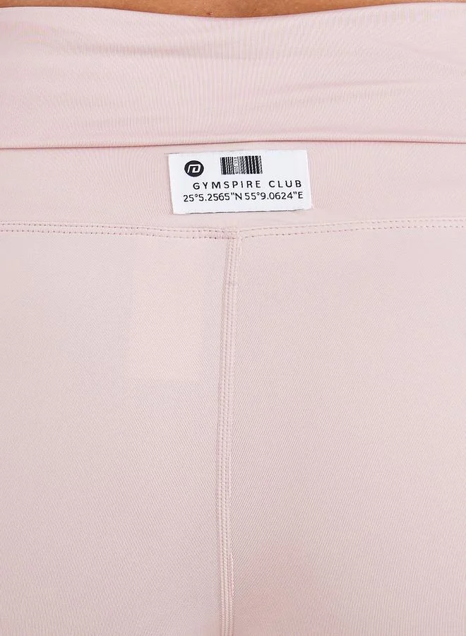 Styli Gymspire Edition - Label and Tab Back Waist Pocket Leggings