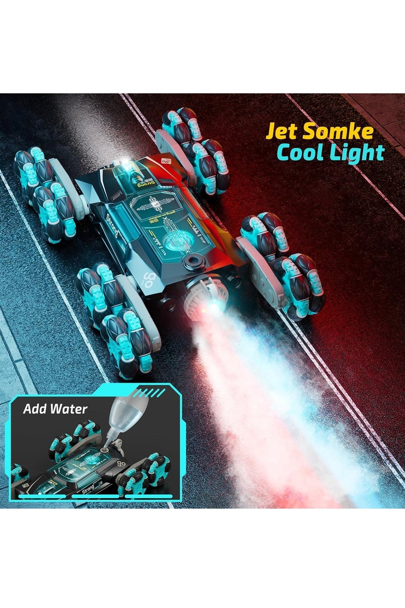 Zikra Remote Control Cars Toys, Rc Stunt Drift Cars Kids 360Â°Rotating Double Sided Gesture Sensing Toys for Boys, Birthday Gifts for Ages 8-13 - Image 5