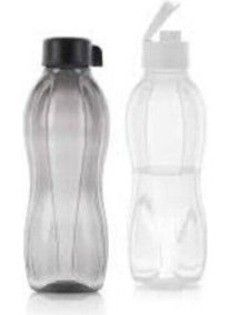 Tupperware Eco Bottle 1 Lt Black White Set of 2  - Image 1