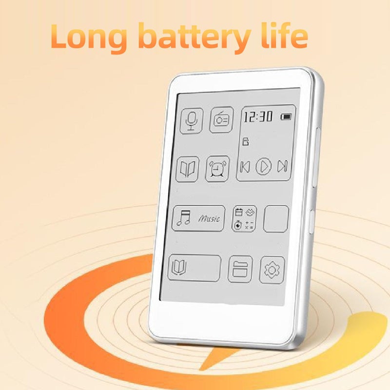 Yoidesu MP3 Player with 2.7in Ink Screen, HiFi Sound, Type C Charging, Electronic Book, BT 5.0, Music Player for Home Outdoor Travel, Supports Expanded Up to 128GB - Image 4