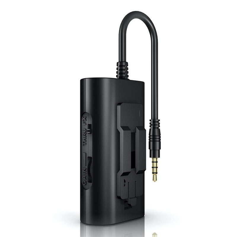 IK Multimedia واجهة صوتية محمولة لجيتار IK Multimedia iRig 2، محول صوت خفيف الوزن لجهاز iPhone و iPad مع مدخل آلة ومخارج سماعة/مضخم صوت - Image 3