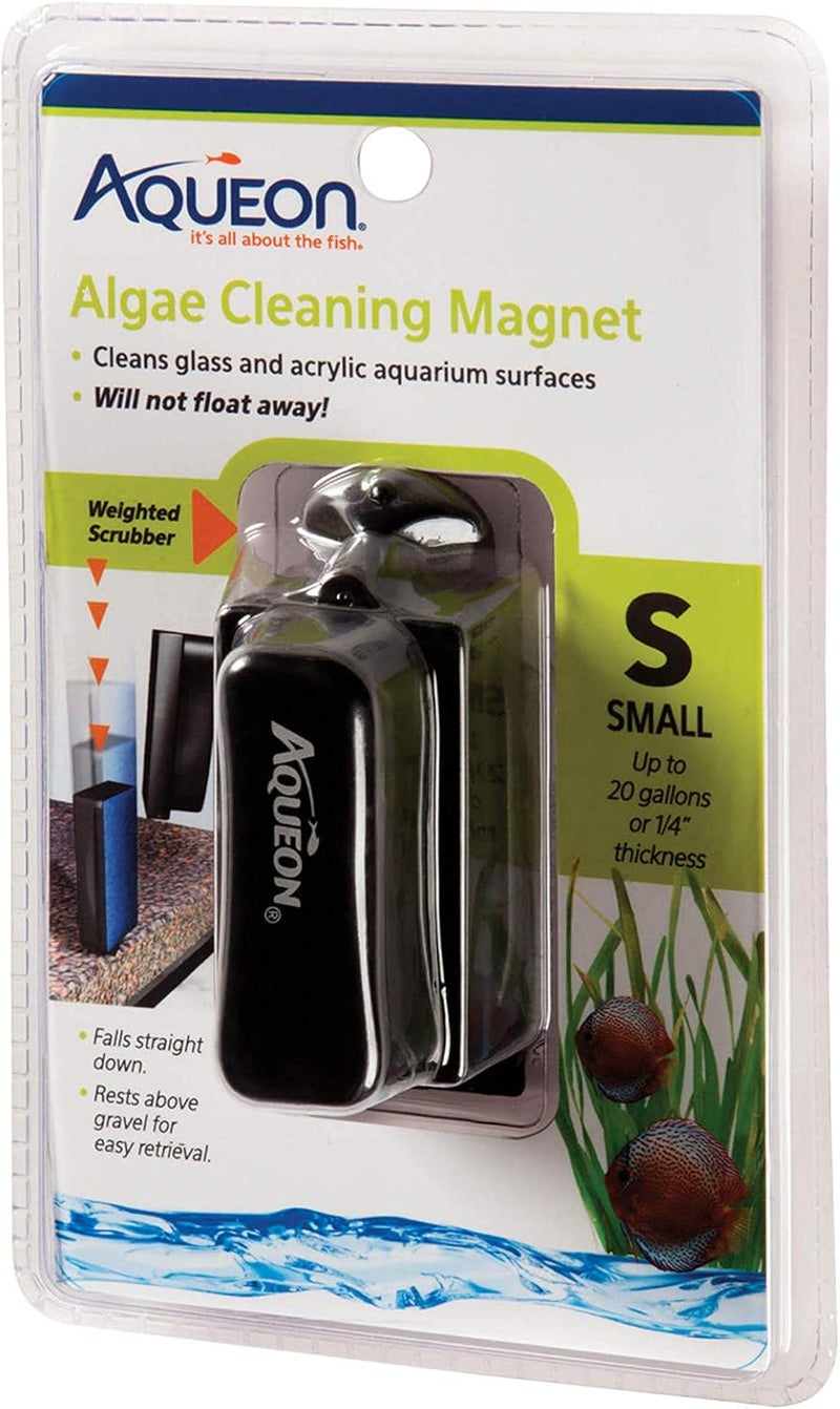 Aqueon Small Aquarium Algae Cleaning Magnet for Glass and Acrylic Surfaces - Image 1