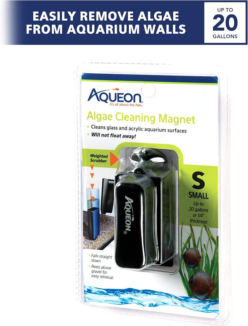 Aqueon Small Aquarium Algae Cleaning Magnet for Glass and Acrylic Surfaces - Image 2