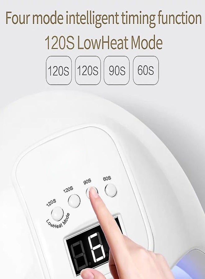 48w 36w Nail Dryer Machine Portable Uv Manicuring Led Lamp Nails Usb Cable Home Use Nail Uv Lamp For Drying Gel Polish Nails Size: 36W-2 - Image 4