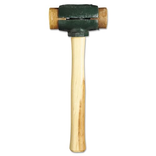 Garland Mfg 31003 Split Head Hammers, 1 1/4" Diameter, 14" Handle, Rawhide - Image 3