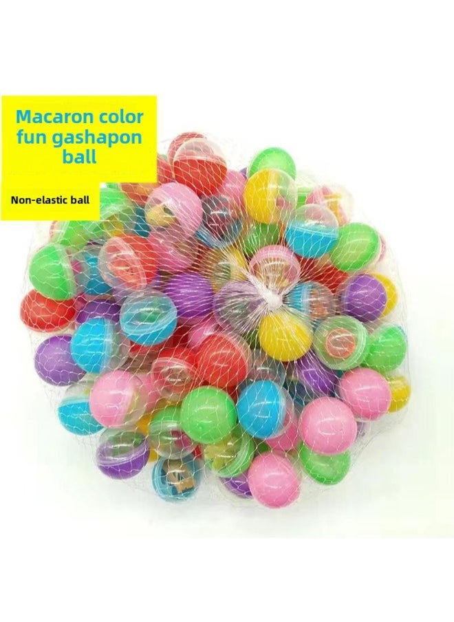 Yellow Mickey Bouncing Ball No. 32 Mixed Jumping Ball Gashapon Machine Bouncing Ball Toy Ball Paper Card Rubber Pinball-Color:All Good With Luminous Elastic Ball-Diameter:No. 32 100