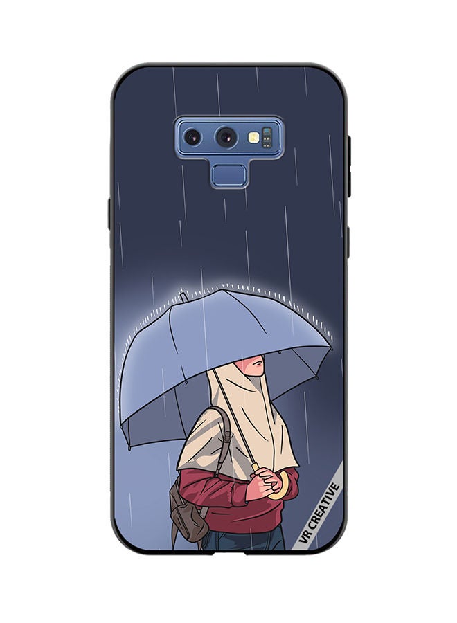 VR CREATIVE Protective Case Cover For Samsung Galaxy Note 9 Rainy Days Design Multicolour - Image 1
