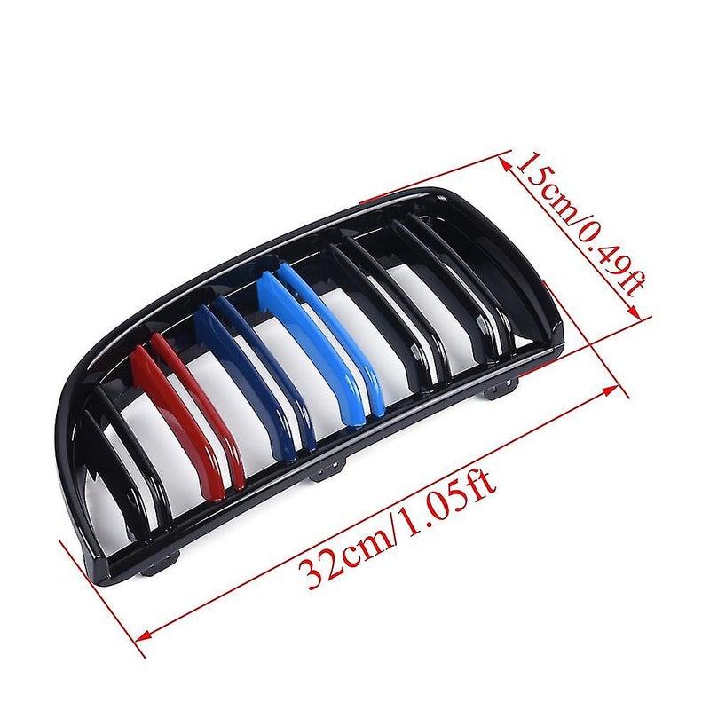 شبكات جرش الكتف الأمامي المزدوج الخطي لسيارات BMW سلسلة 3 E90 E91 2005-2008 - Image 3