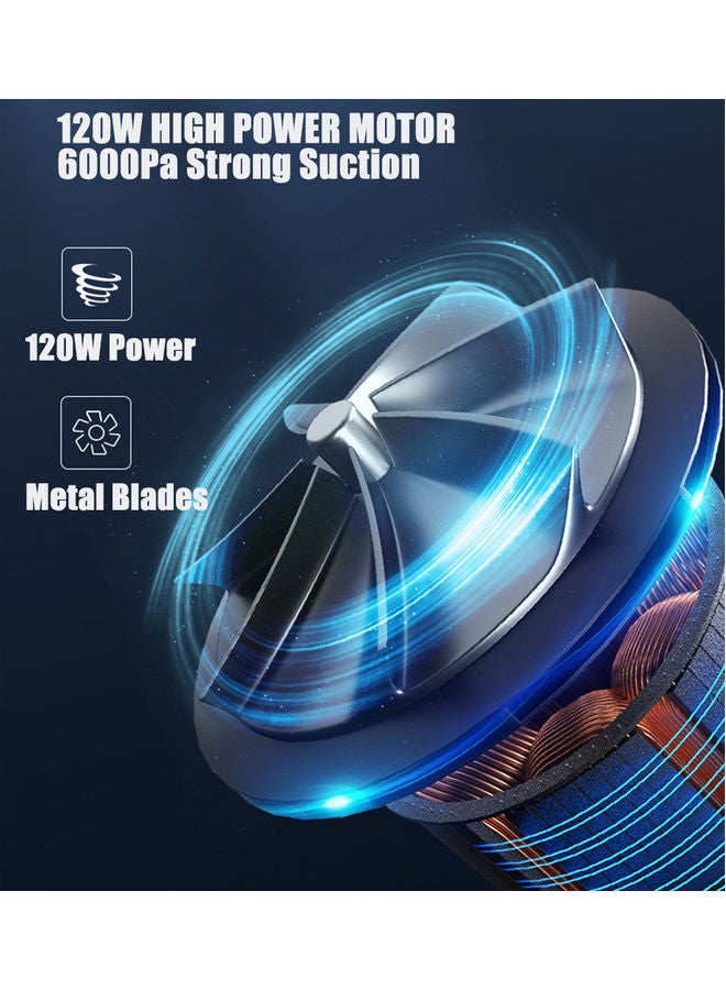 NIBEMINENT USB Rechargeable Handheld Car Vacuum - Image 4