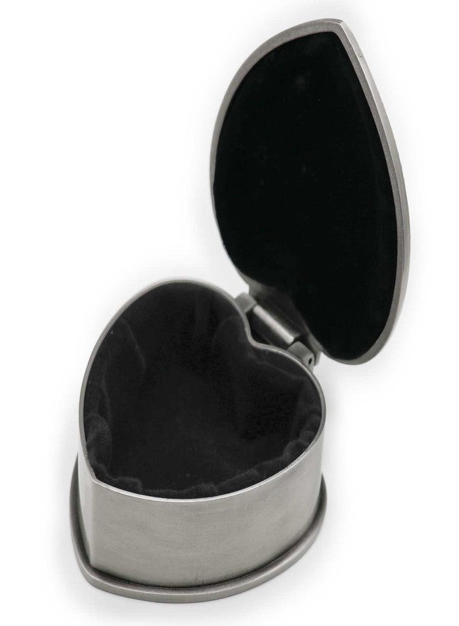 AVESON Classic Vintage Heart Shape Metal Jewelry Box Ring Trinket Storage Organizer Chest Christmas Gift - Image 3