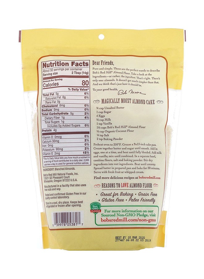 Bob's Red Mill Super Fine Almond Flour 16ounce - Image 2