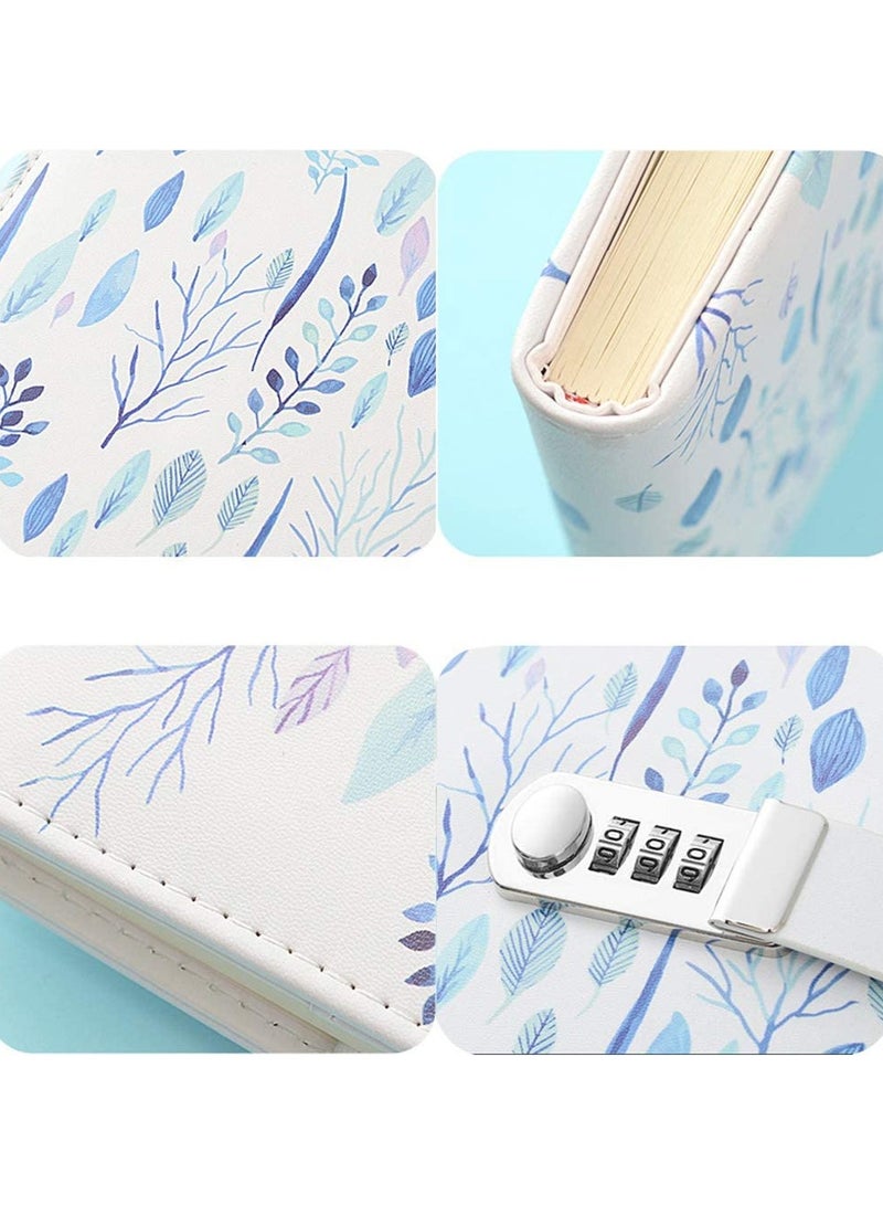 general Combination lock diary journal creative cute notebook digital lock notepad A5 with lock handbook student stationery for writing notes and diary - Image 2