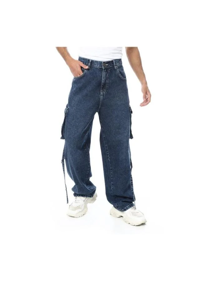 Coup Coup Men Denim Casual Pants 1300293 38 - D.Navy