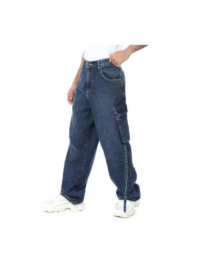 Coup Coup Men Denim Casual Pants 1300293 38 - D.Navy