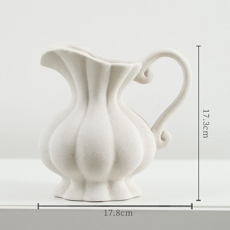 مزهرية سيراميك - 17.3 سم - Image 5