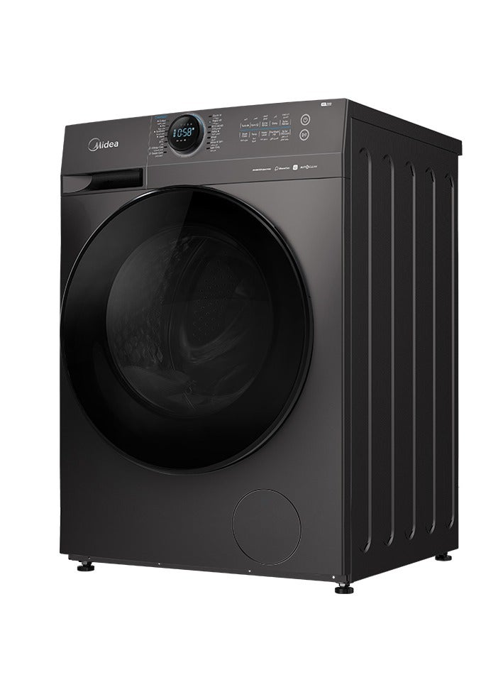 Midea Washer Front Load – 12 Kg Washer – 14 Programs 12 kg MF200W120W1TSA Titanium - Image 3