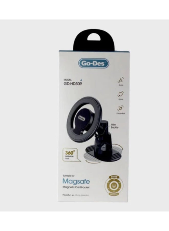 GO-DES MagSafe Car Mount Magnetic Phone Holder GD-HD309 - Image 2